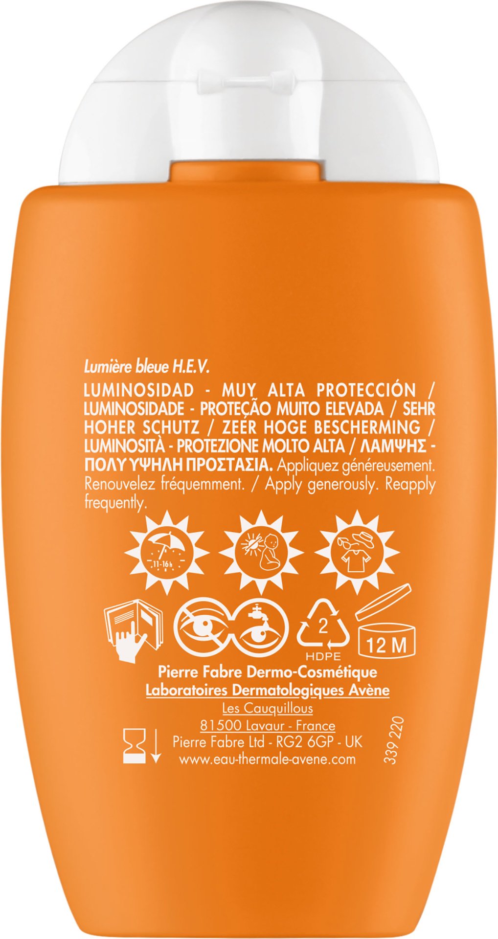 Avene Radiance SPF 50+ Солнцезащитный Ультрафлюид для сияния кожи 50 мл купить,NaN