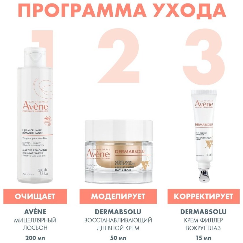 Avene крем Dermabsolu Redensifying дневной для лица 50 мл купить,NaN