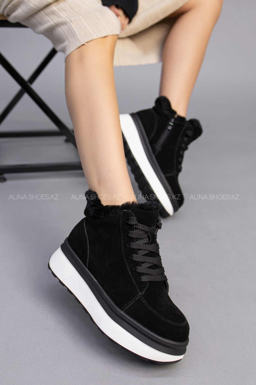 Кроссовки alinashoes черный купить,NaN