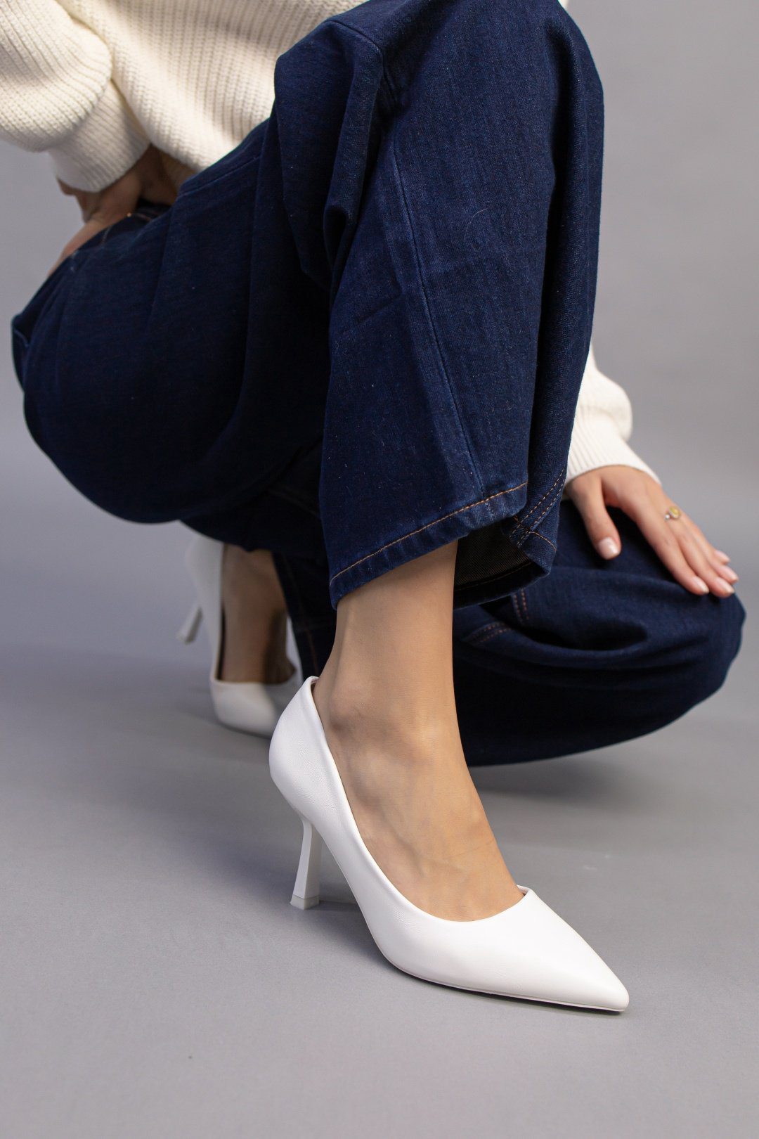 Туфли alinashoes white 38 купить,NaN