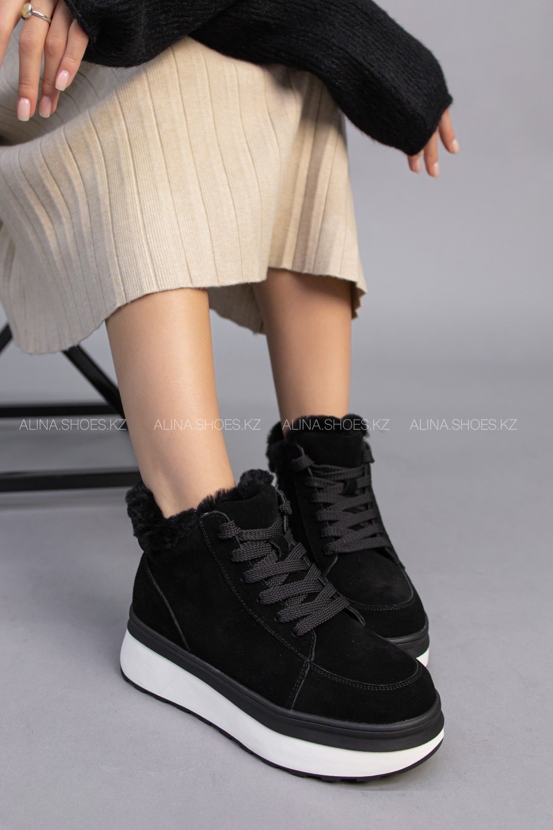 Кроссовки alinashoes черный купить,NaN