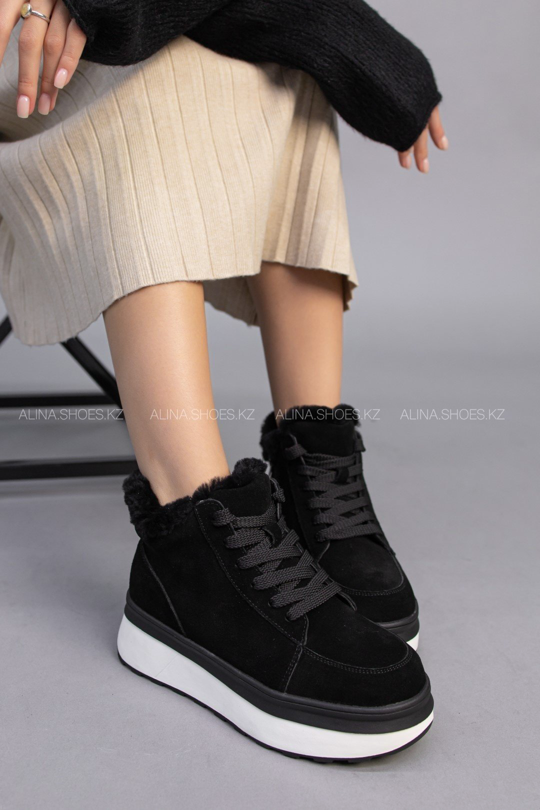 Кроссовки alinashoes черный купить,NaN