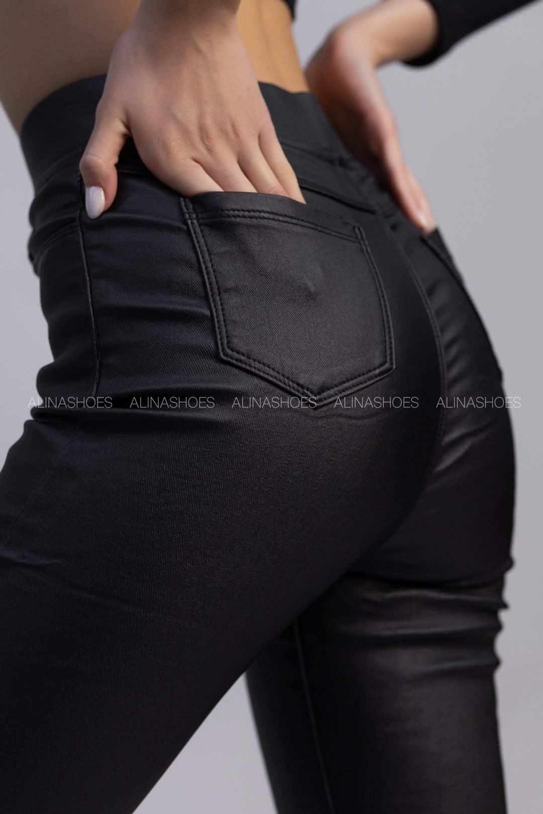 Леггинсы alinashoes черный купить,NaN