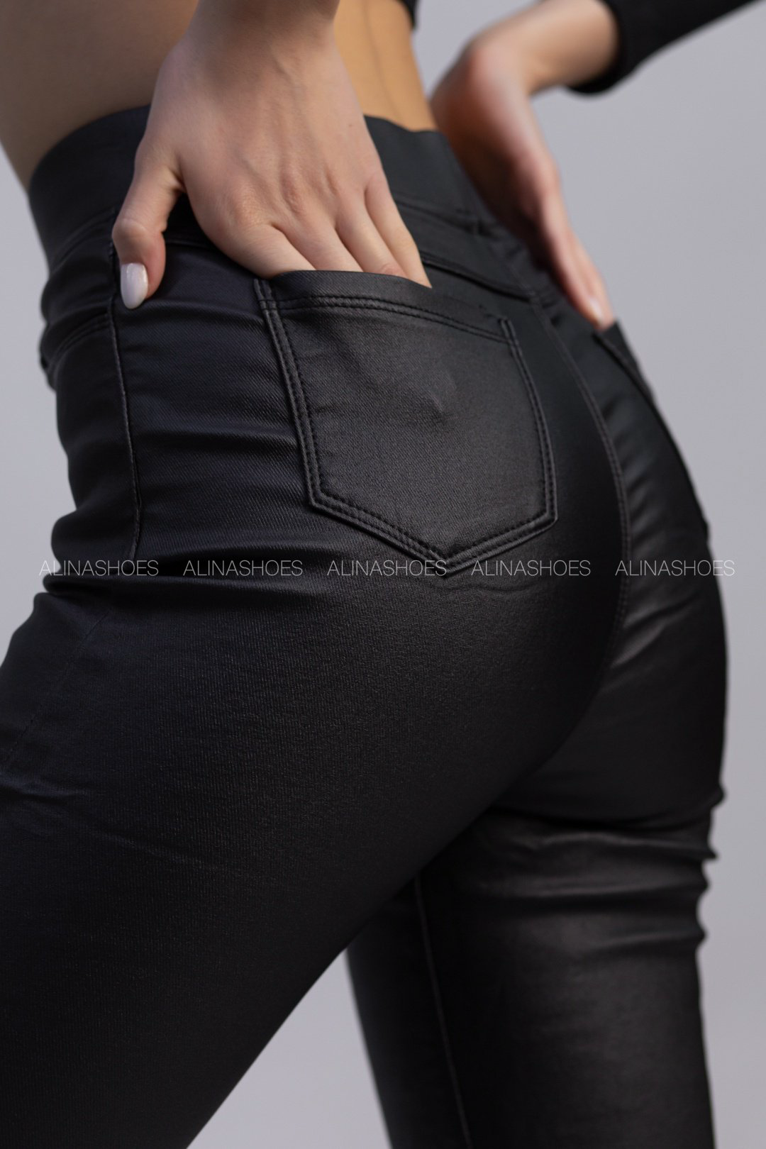 Леггинсы alinashoes черный купить,NaN