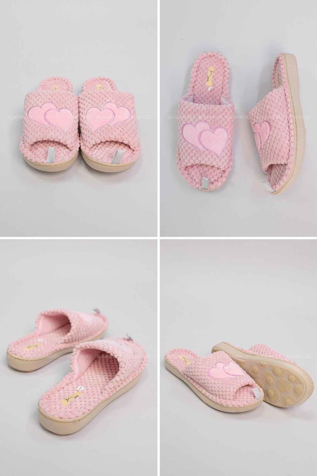 Тапочки alinashoes светло-розовый купить,NaN