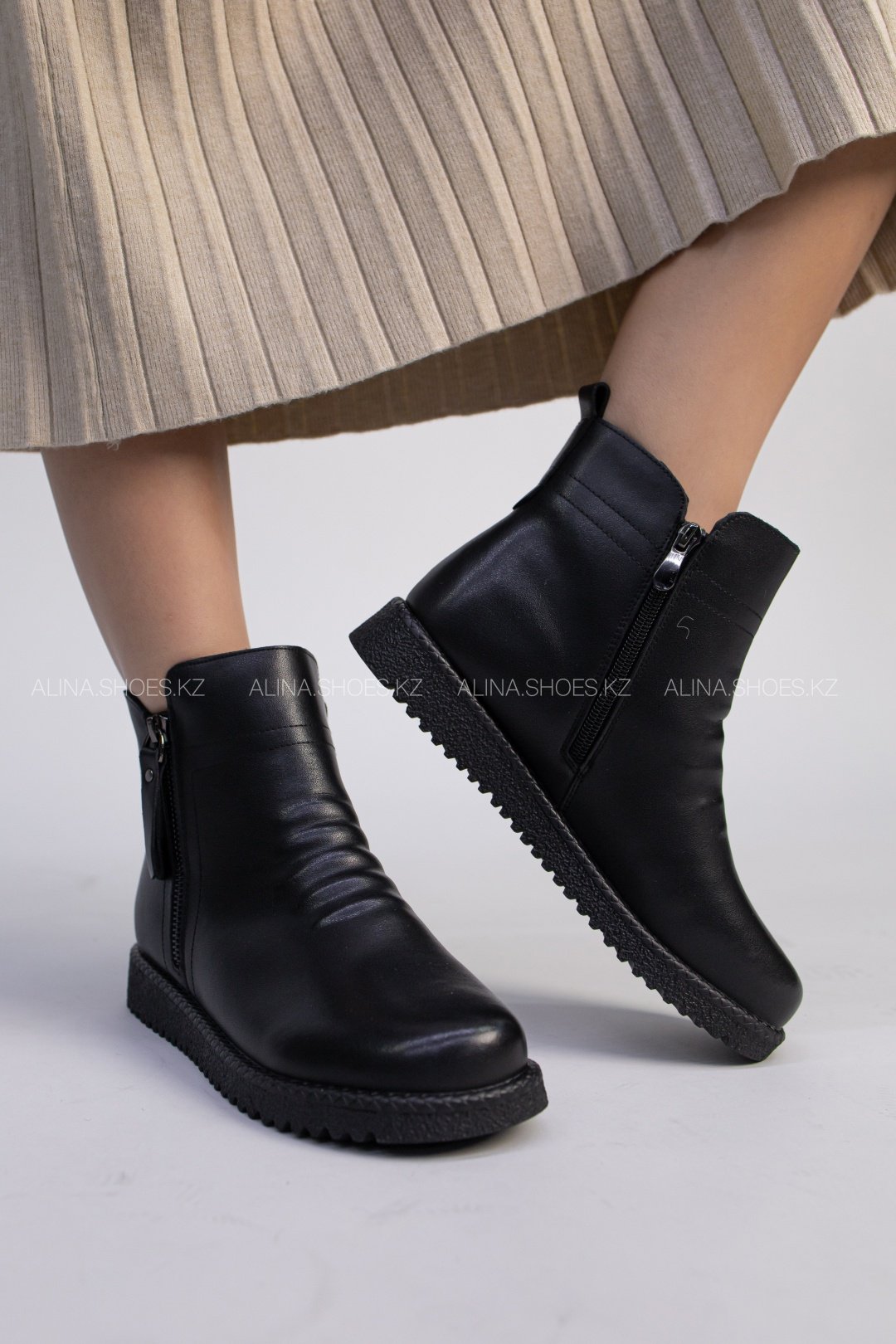 Ботинки alinashoes черный купить,NaN
