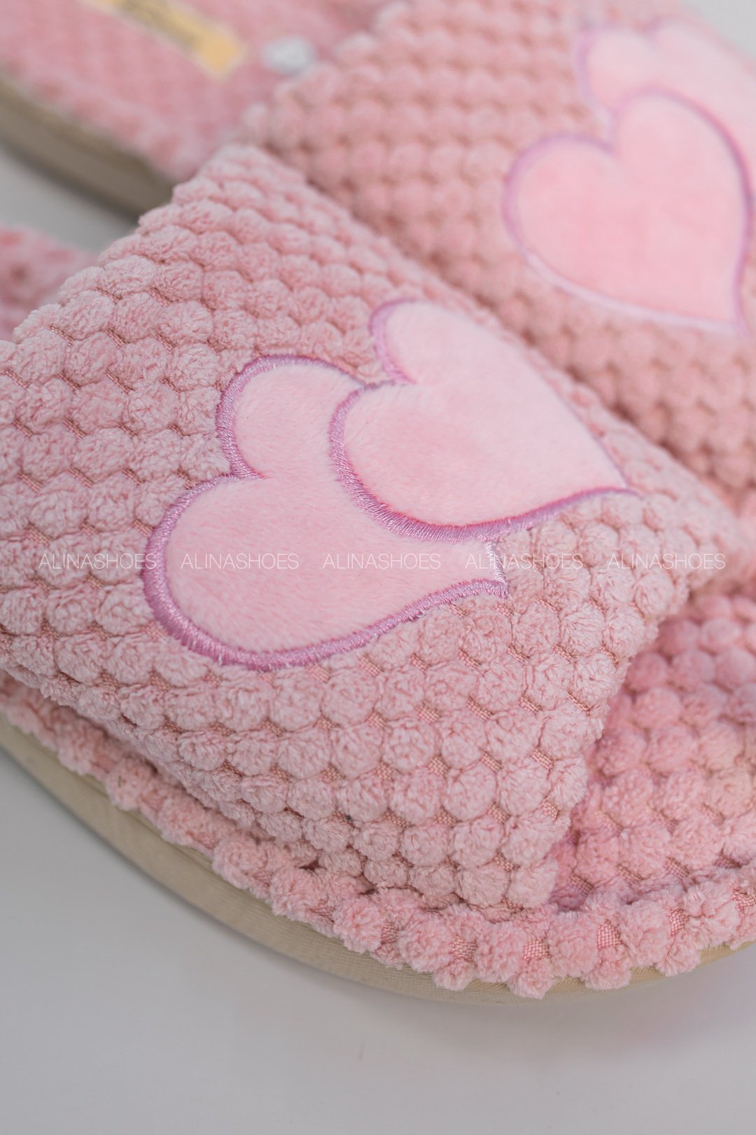 Тапочки alinashoes светло-розовый купить,NaN