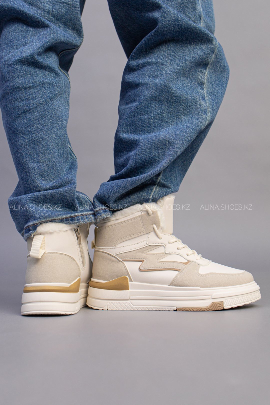 Кроссовки alinashoes бежевый купить,NaN