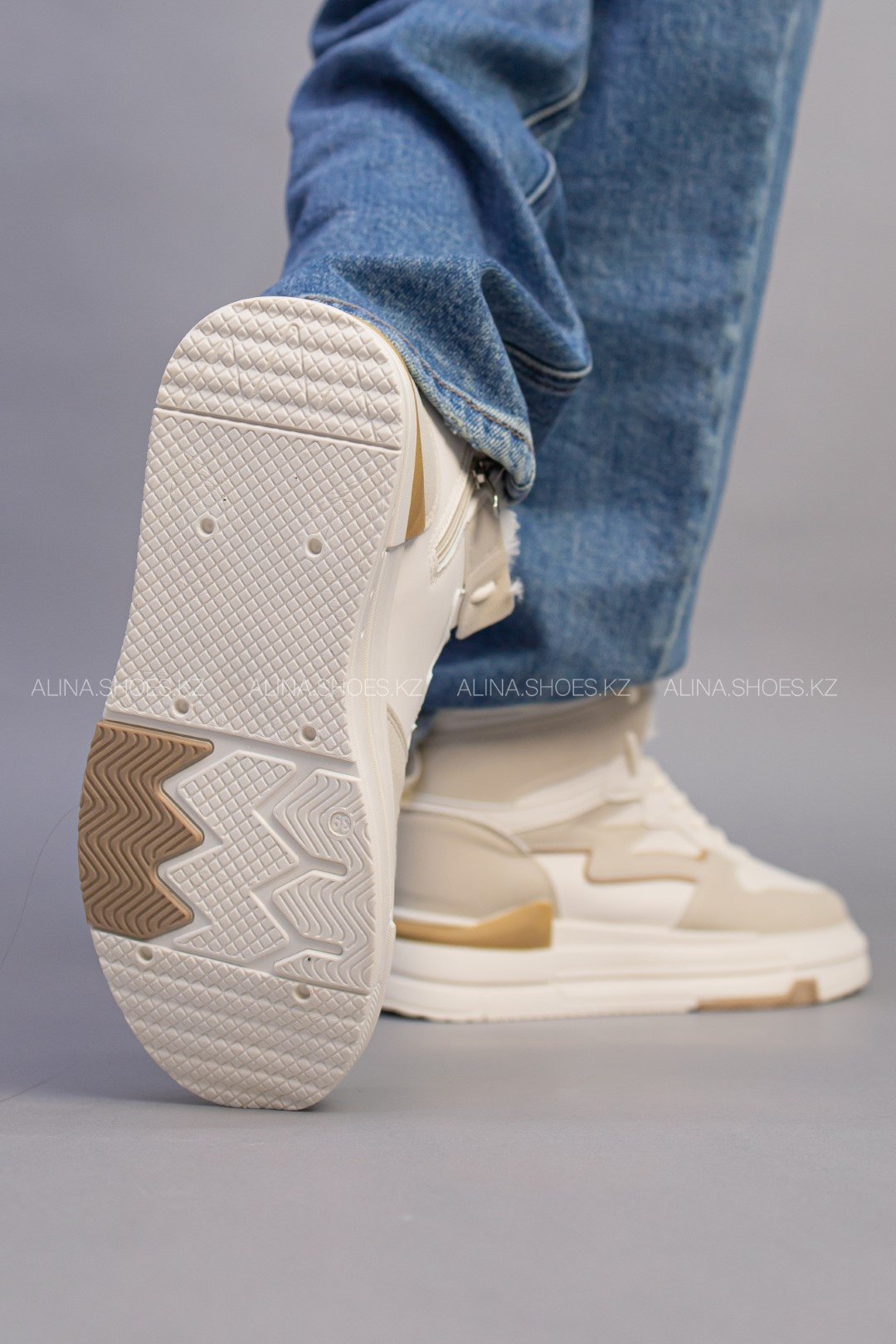 Кроссовки alinashoes бежевый купить,NaN