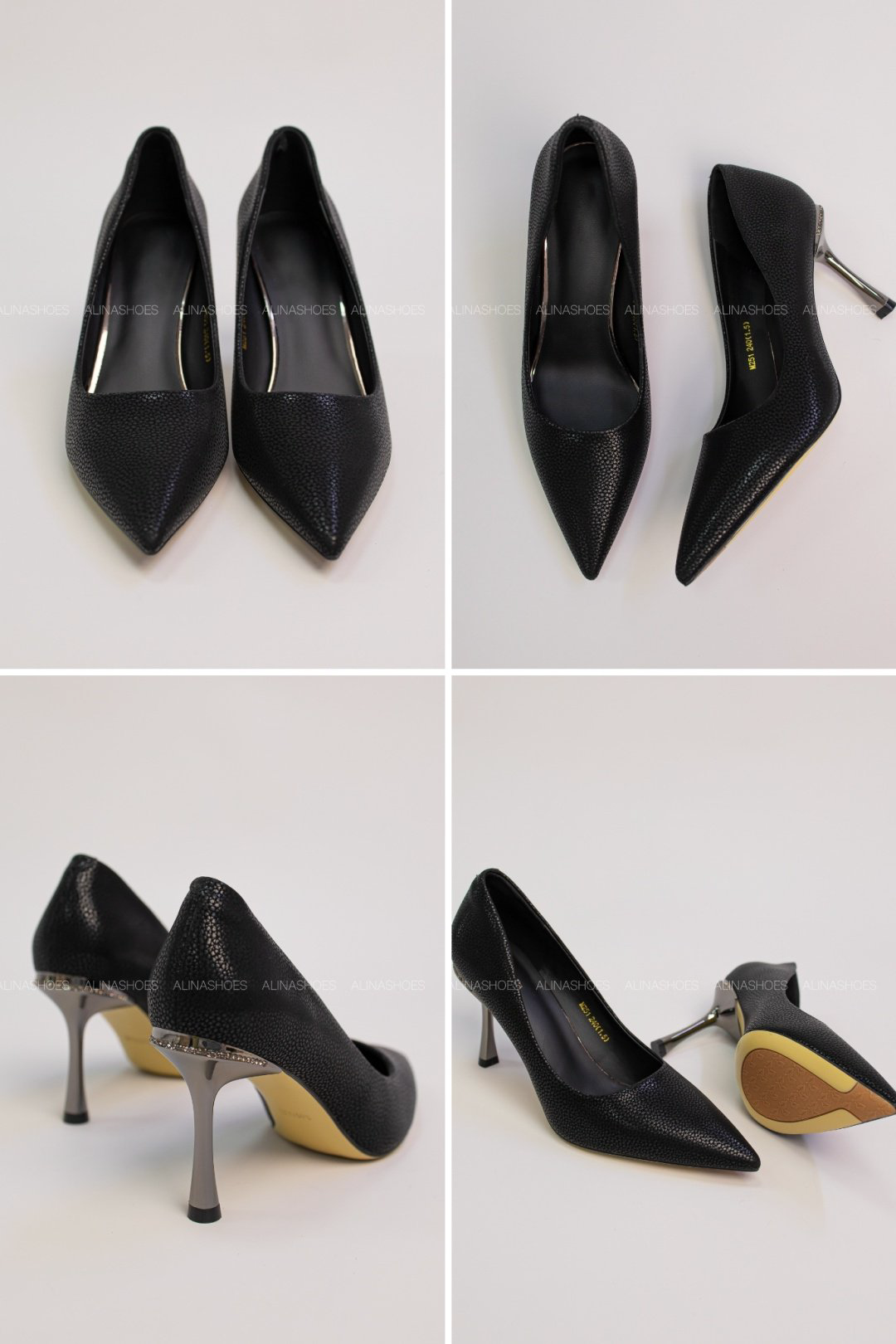 Туфли alinashoes black 39 купить,NaN