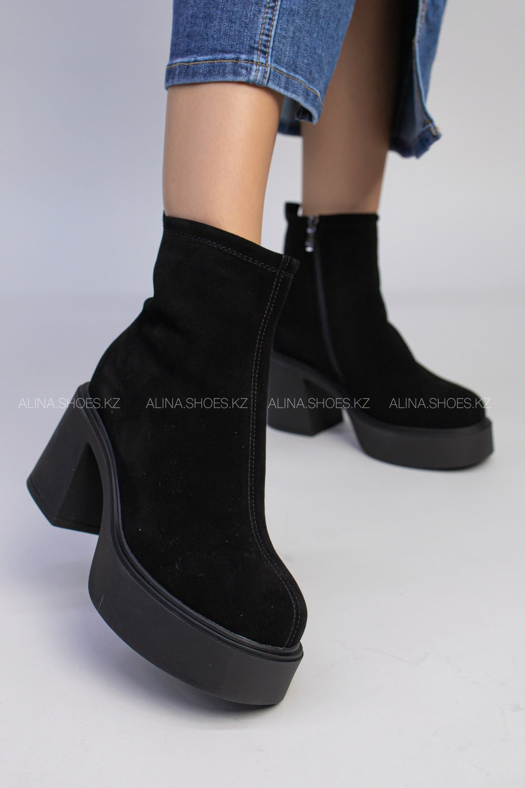 Ботильоны alinashoes black 37 купить,NaN