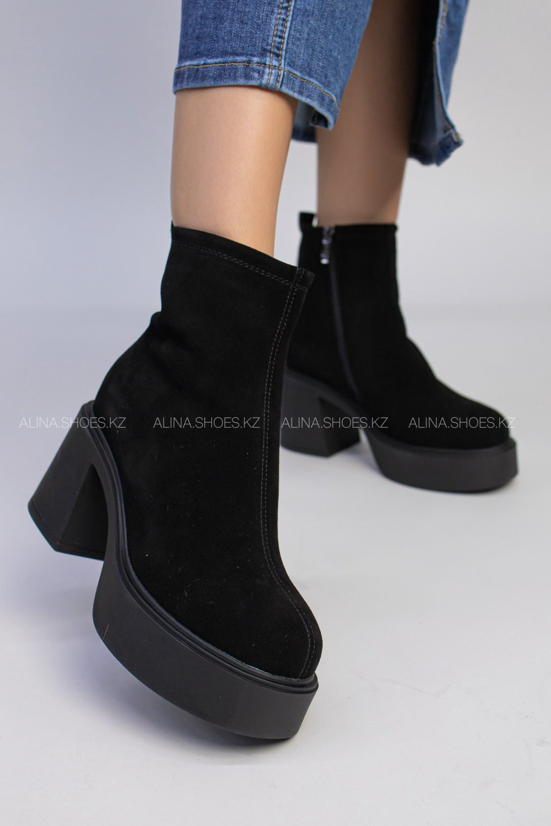 Ботильоны alinashoes black 37 купить,NaN