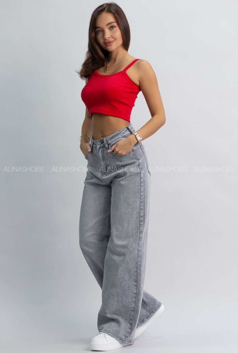 Кроп-топ alinashoes красный M купить,NaN