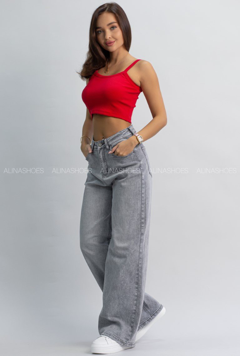 Кроп-топ alinashoes красный M купить,NaN
