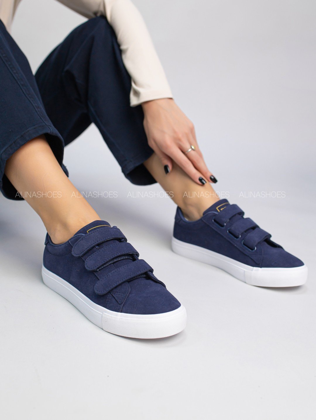 Кеды alinashoes кеды синий купить,NaN