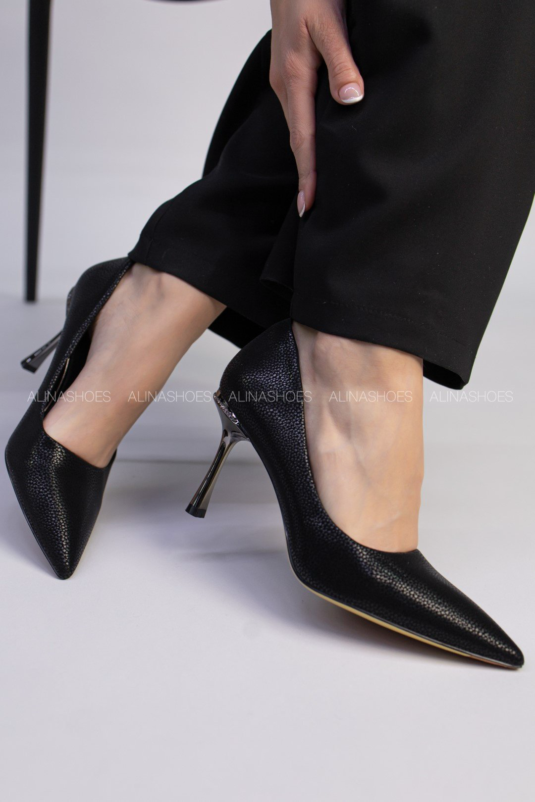 Туфли alinashoes black 39 купить,NaN
