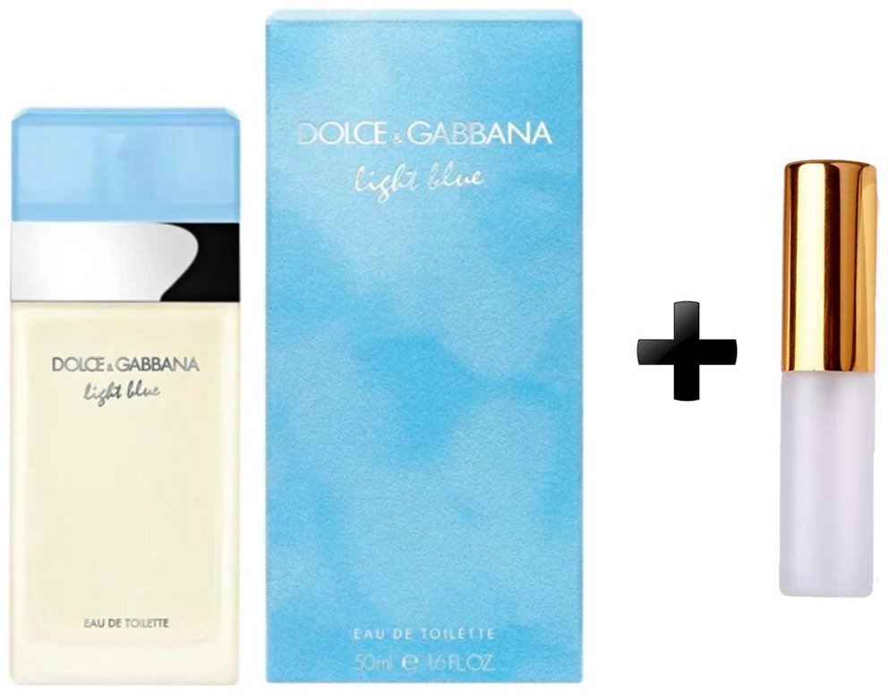 DOLCE&GABBANA Light Blue EDT 50 + Атомайзе 5 туалетная вода EDT 55 мл, для женщин - ForteMarket DOLCE&GABBANA Light Blue EDT 50 + Атомайзе 5 туалетная вода EDT 55 мл, для женщин купить,NaN