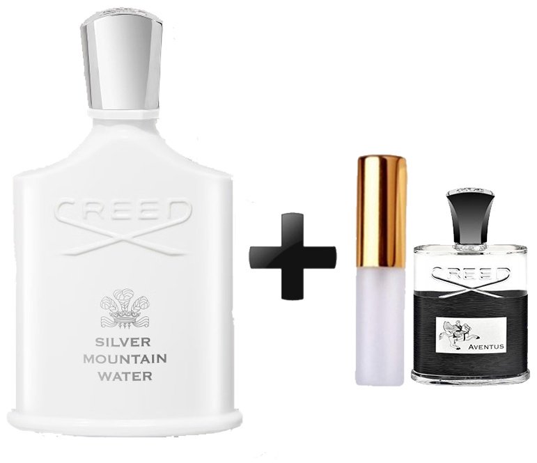 Creed Silver Mountain Water EDP 100 + Атомайзер Aventus edp 5 парфюмерная вода EDP 105 мл, унисекс купить,NaN