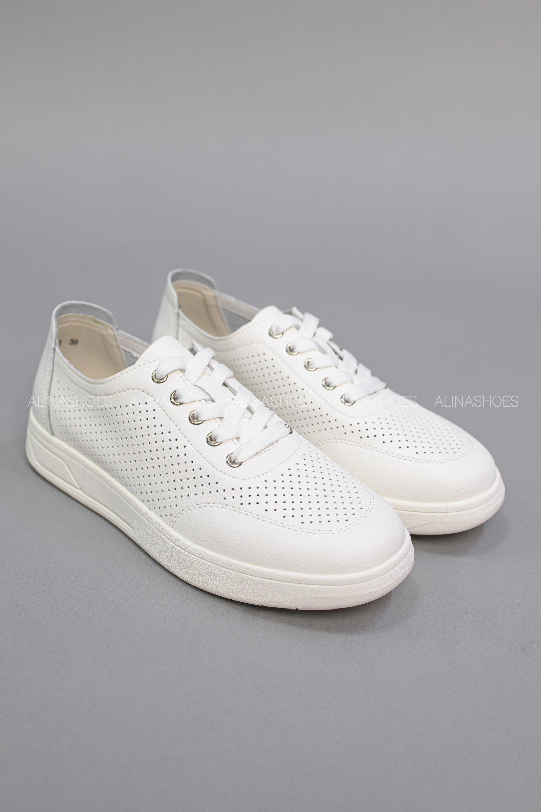 Кроссовки alinashoes белый купить,NaN