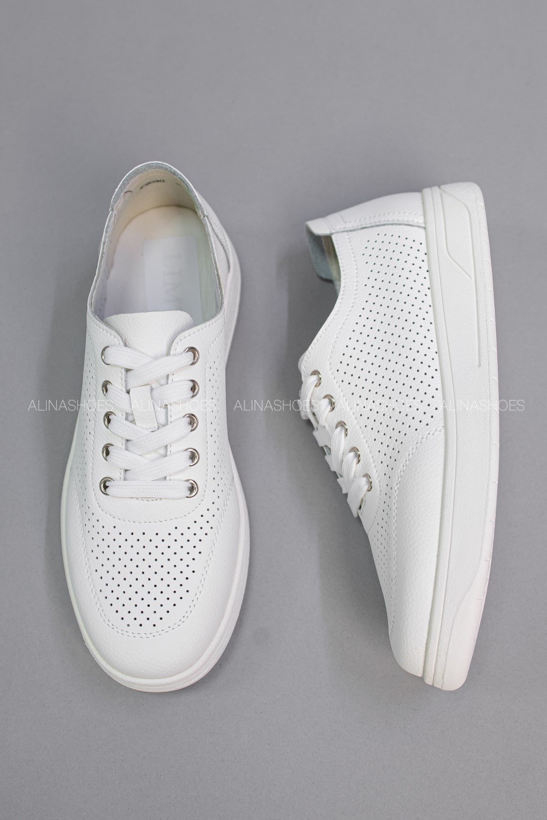 Кроссовки alinashoes белый купить,NaN