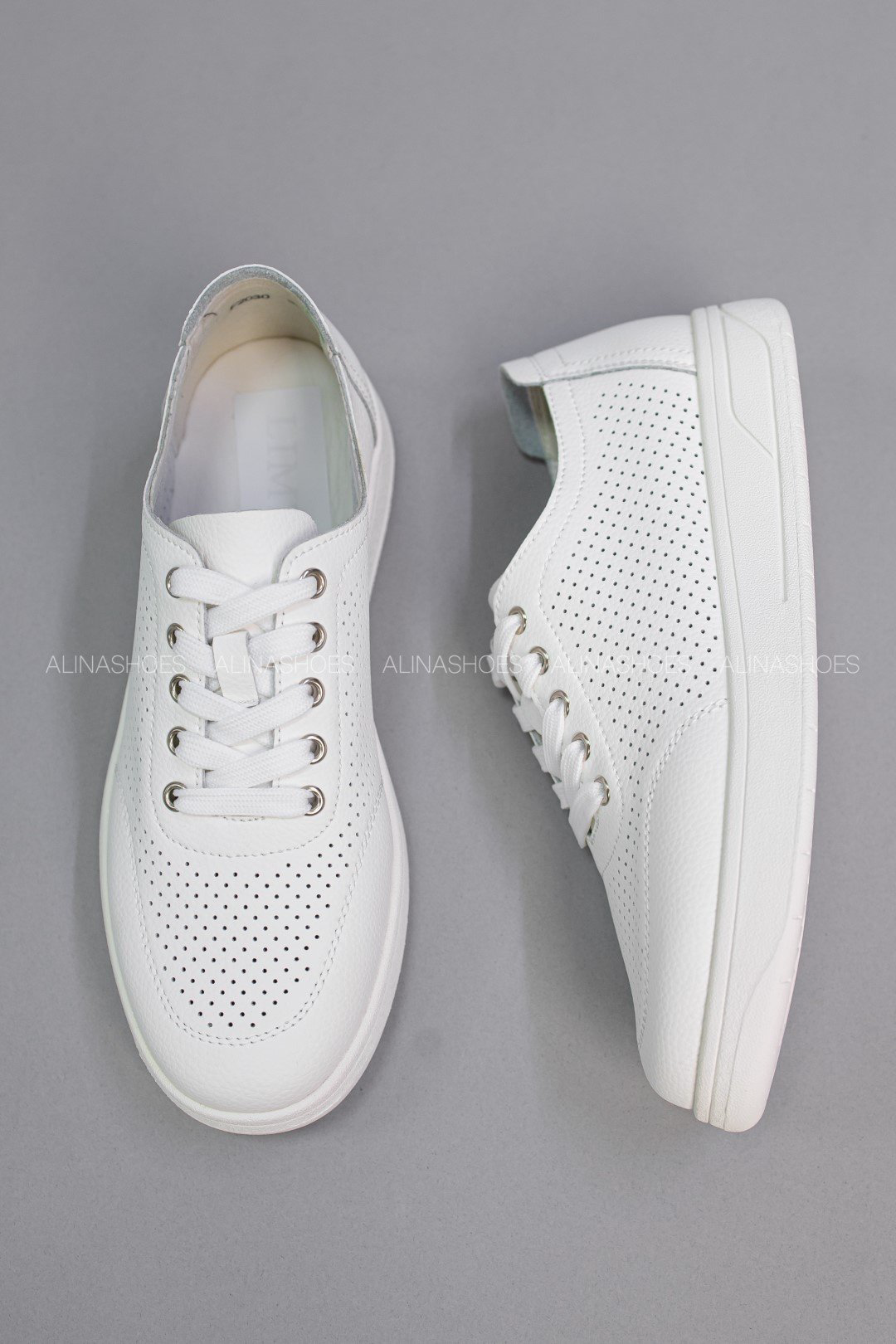 Кроссовки alinashoes белый купить,NaN