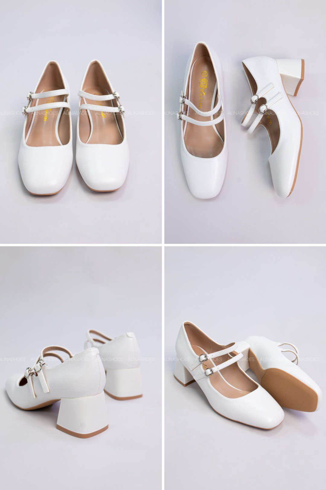 Туфли alinashoes white 39 купить,NaN