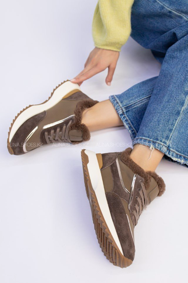 Кроссовки alinashoes коричневый купить,NaN