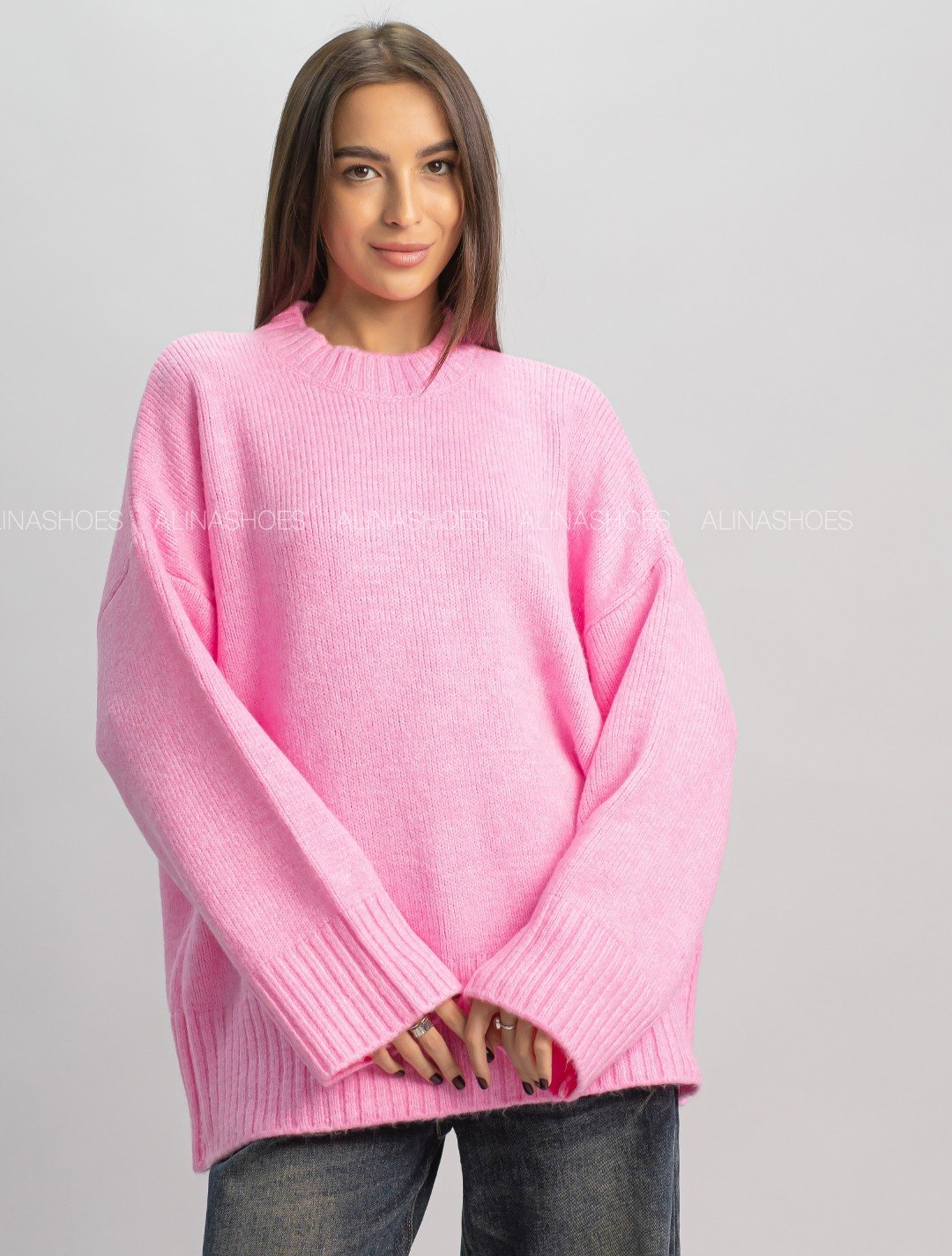 Джемпер alinashoes розовый купить,NaN