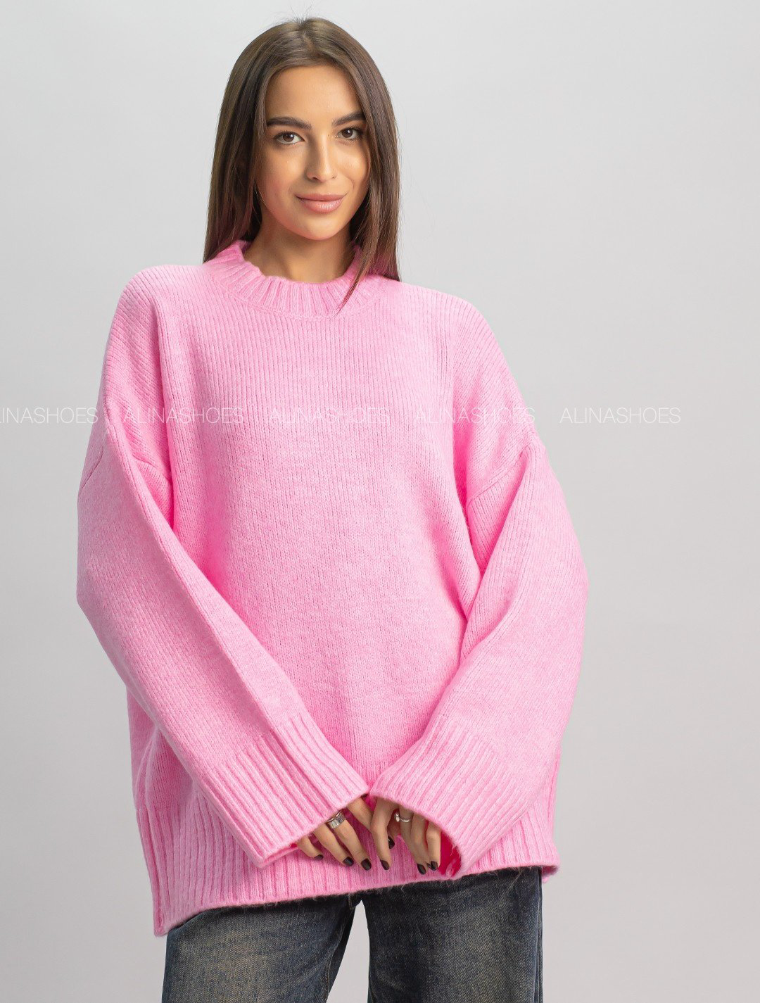 Джемпер alinashoes розовый купить,NaN