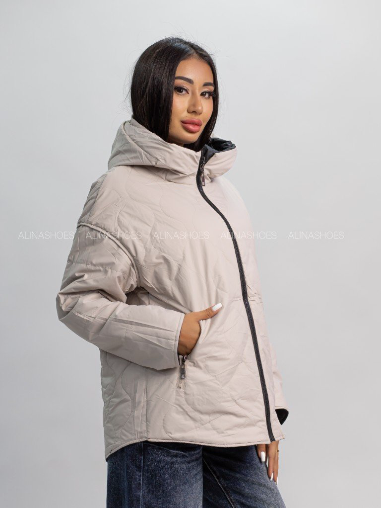 Демисезонная куртка alinashoes черный купить,NaN