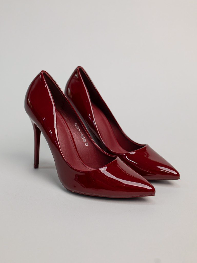 Туфли alinashoes burgundy 36 купить,NaN