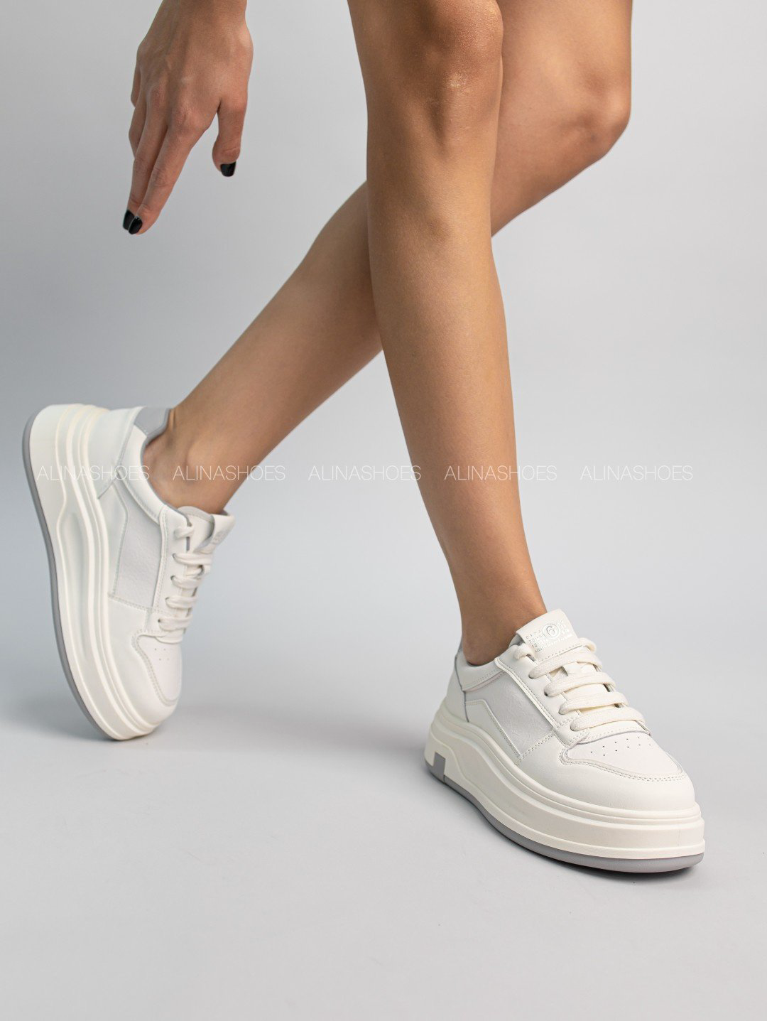Кроссовки alinashoes серый купить,NaN