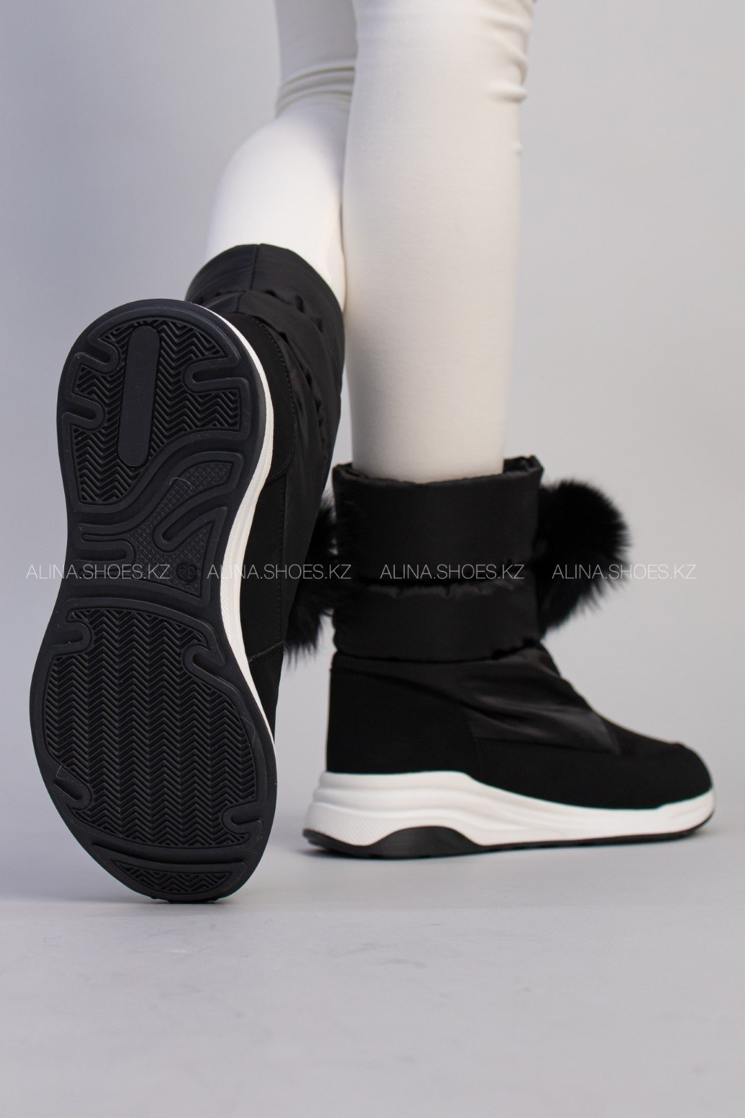 Дутики alinashoes черный купить,NaN
