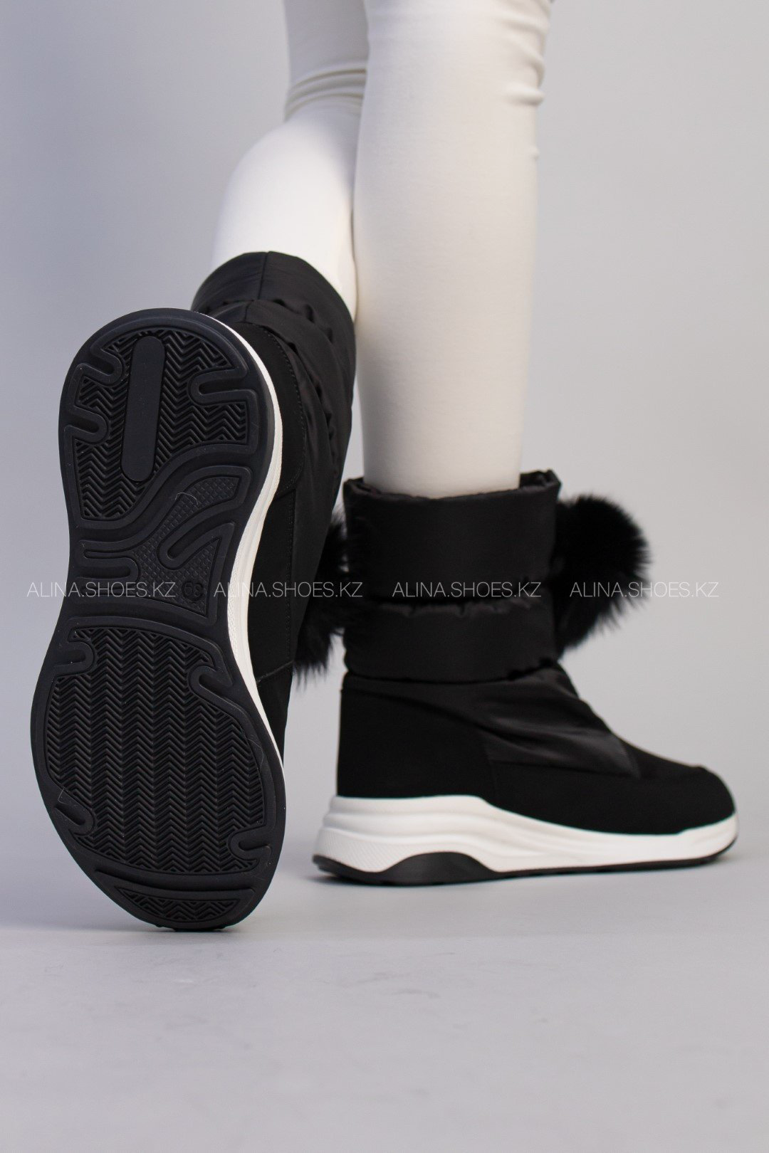 Дутики alinashoes черный купить,NaN