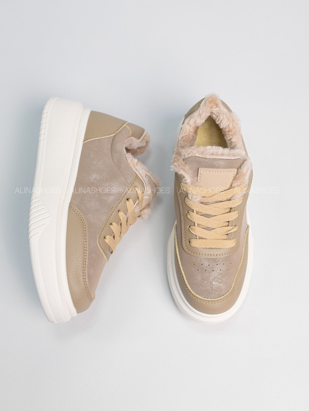 Кроссовки alinashoes коричневый купить,NaN