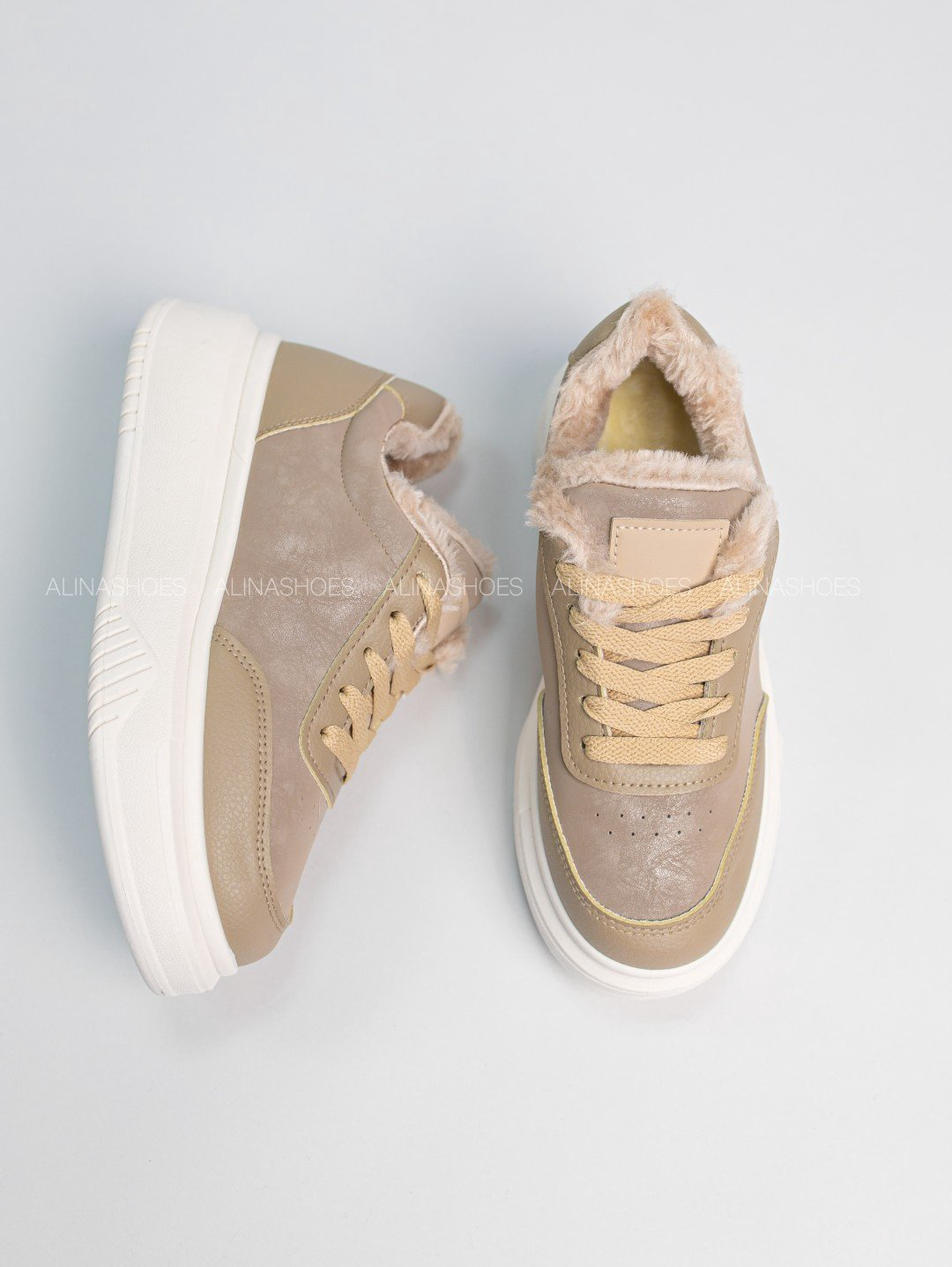 Кроссовки alinashoes коричневый купить,NaN