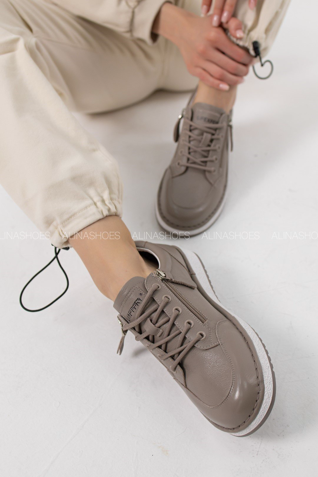 Кеды alinashoes графит купить,NaN