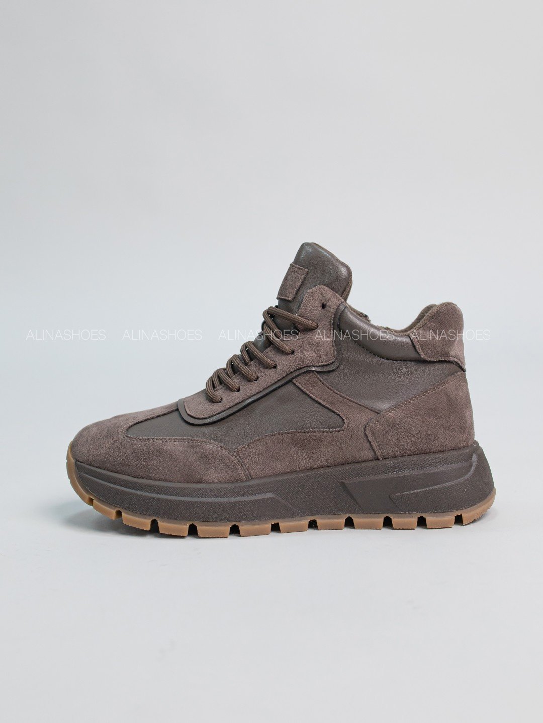 Кроссовки alinashoes коричневый купить,NaN