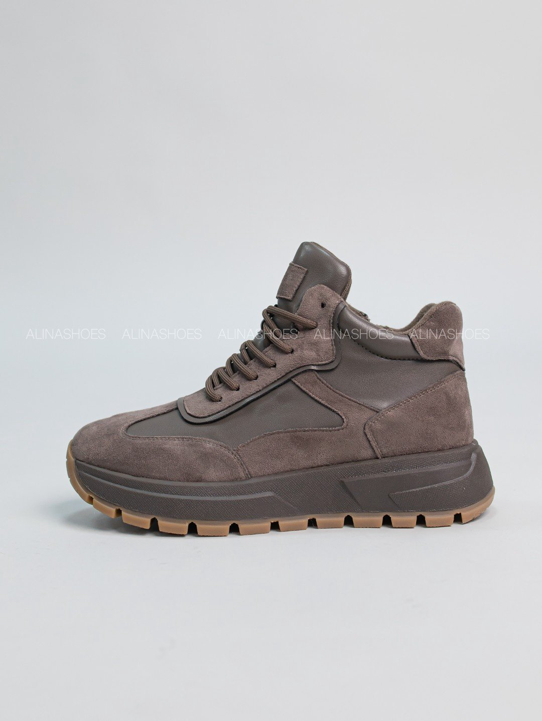 Кроссовки alinashoes коричневый купить,NaN