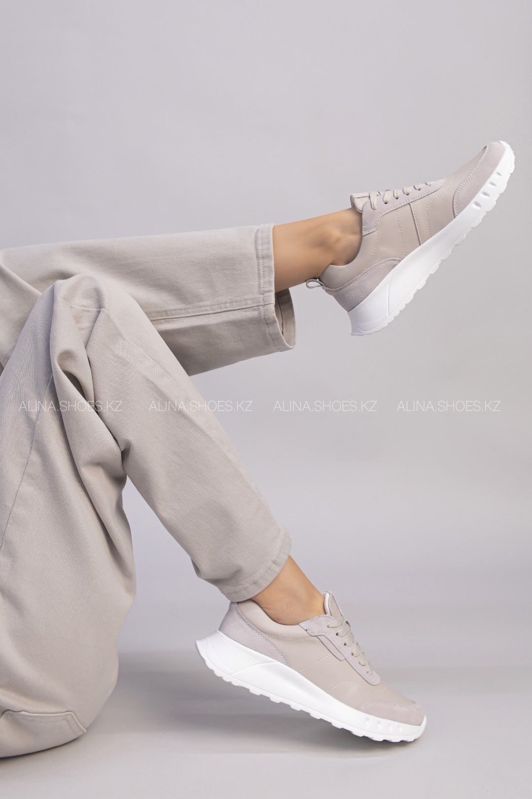 Кроссовки alinashoes серый купить,NaN