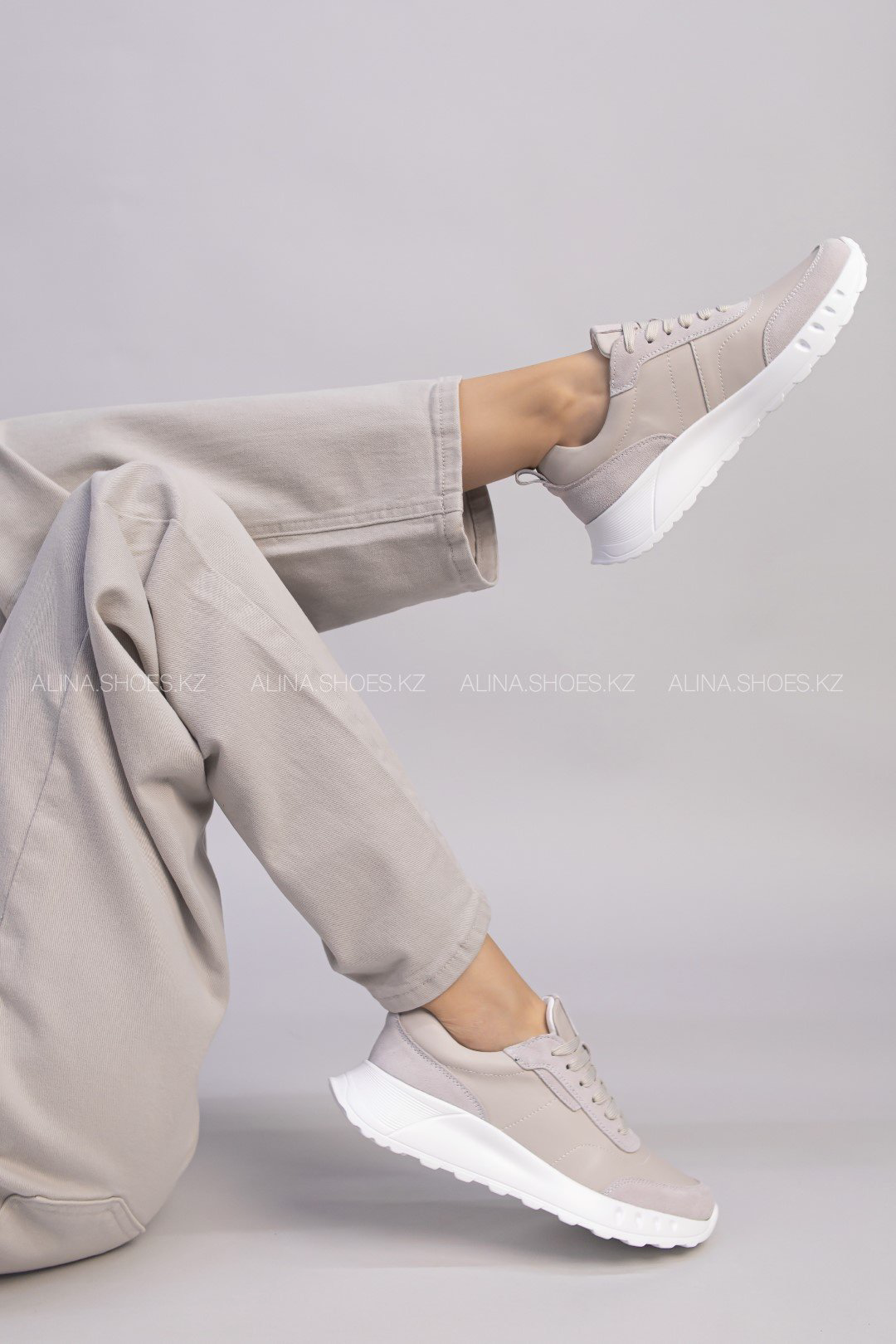 Кроссовки alinashoes серый купить,NaN