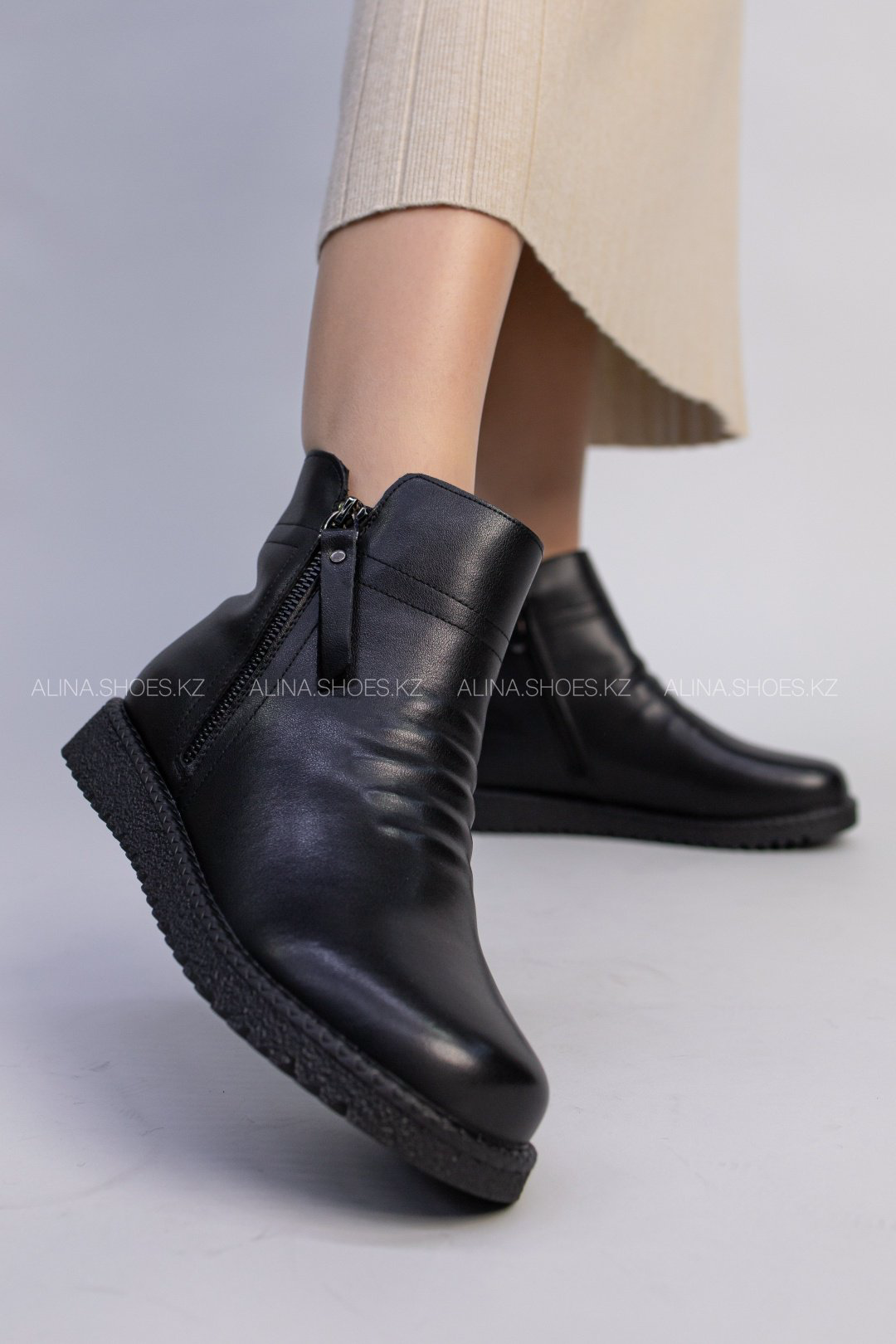 Ботинки alinashoes черный купить,NaN