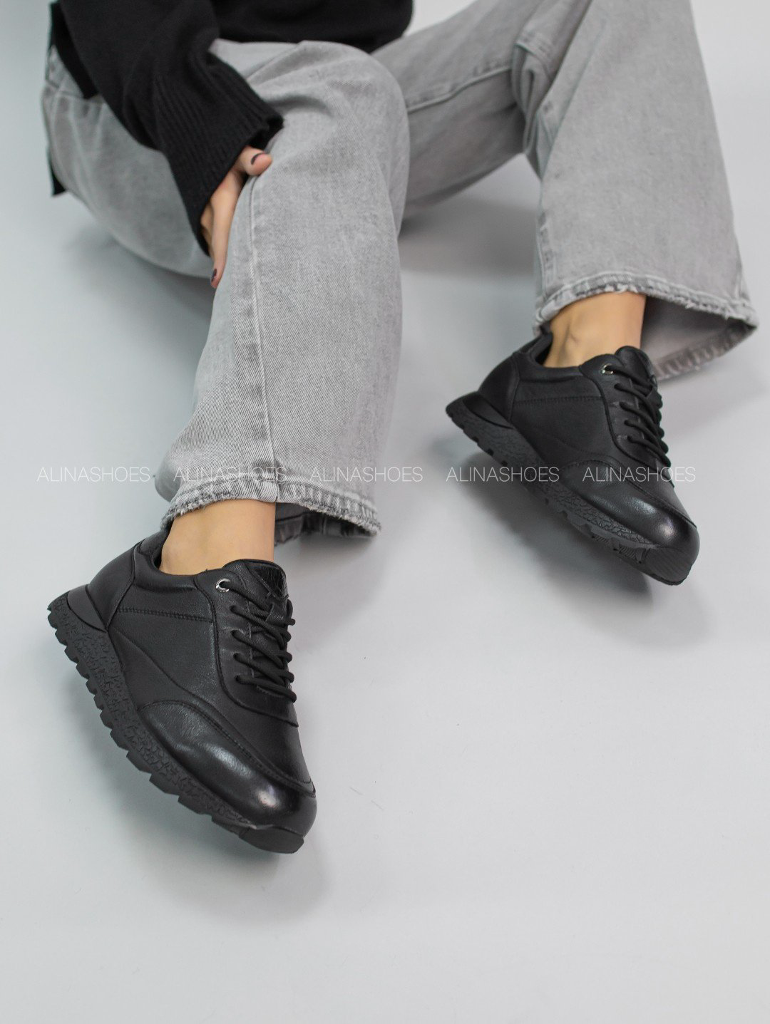 Кроссовки alinashoes черный купить,NaN