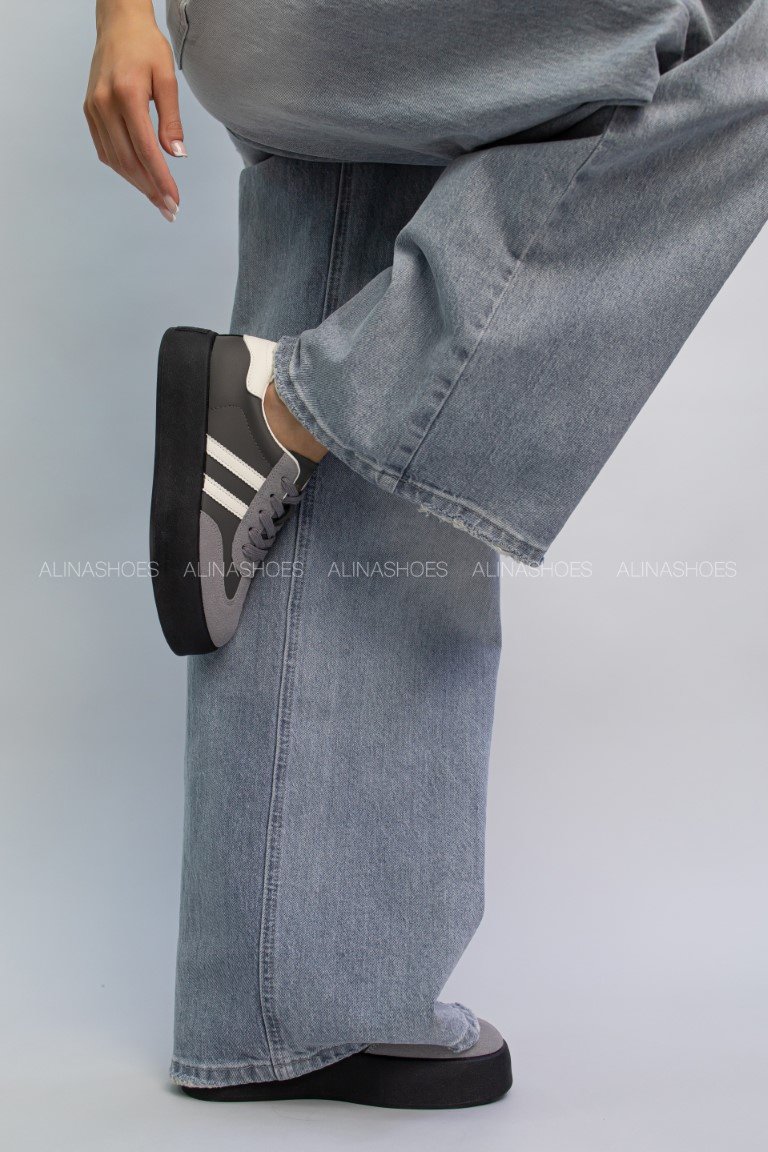 Кроссовки alinashoes серый купить,NaN