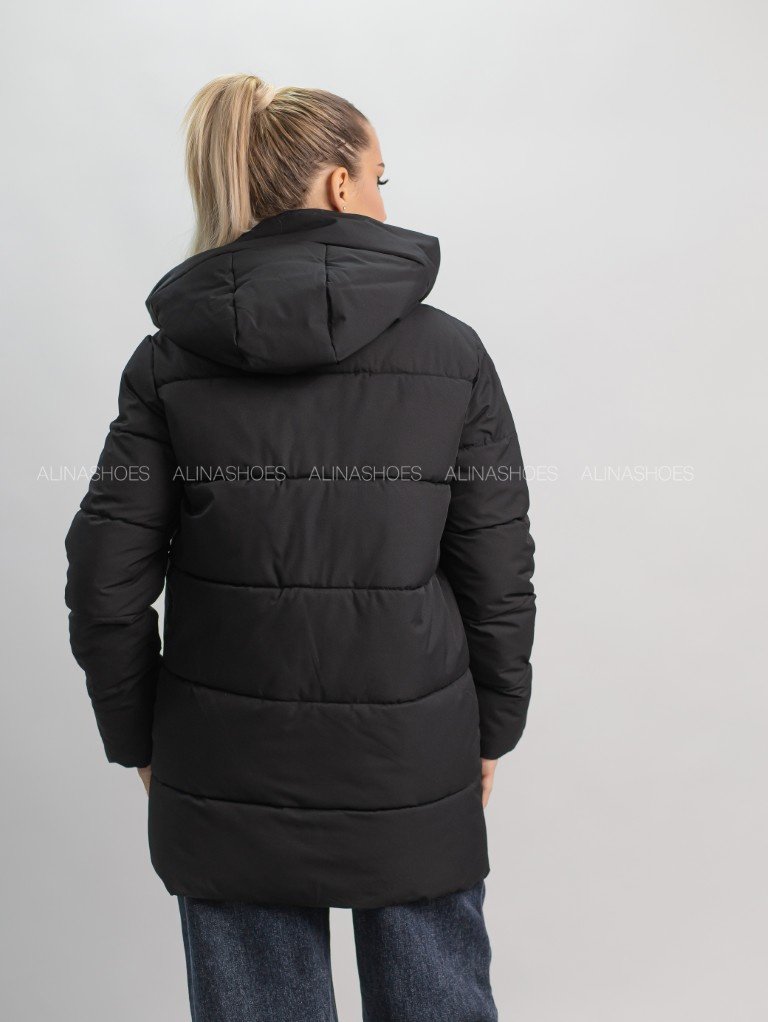 Зимняя куртка alinashoes черный купить,NaN