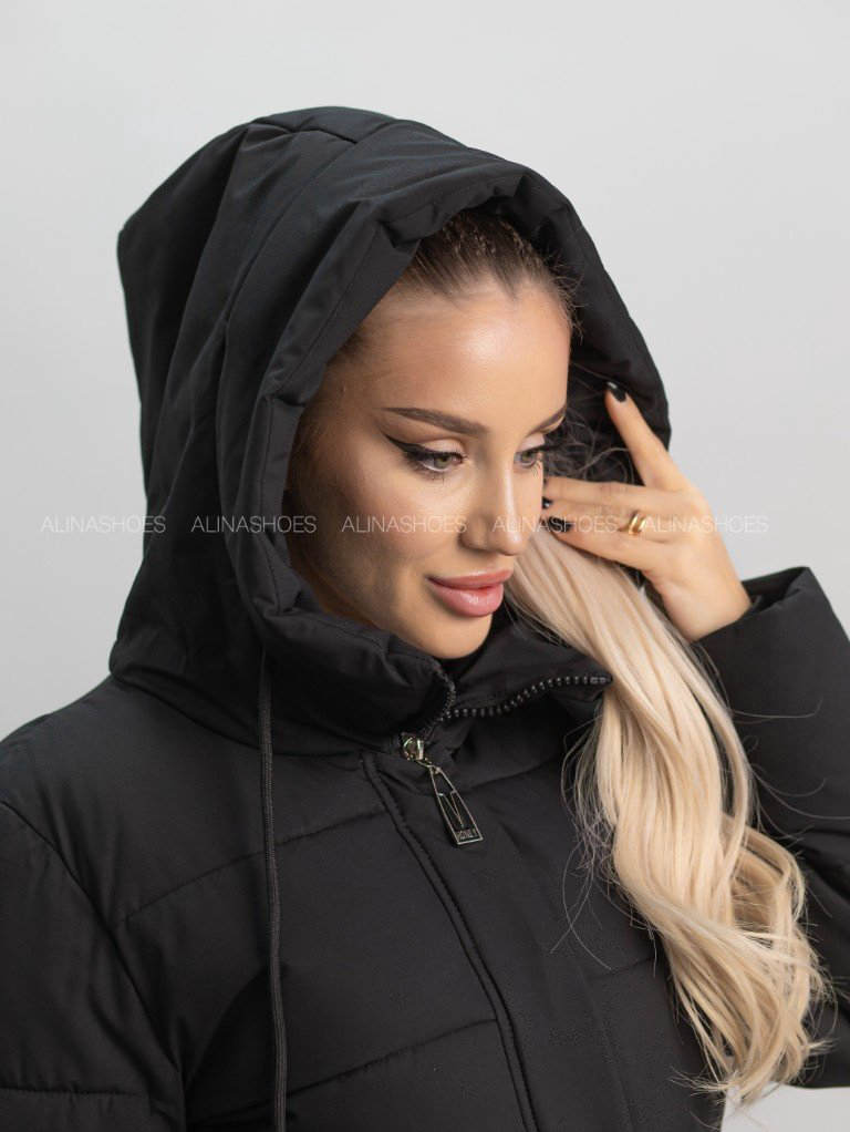 Зимняя куртка alinashoes черный купить,NaN