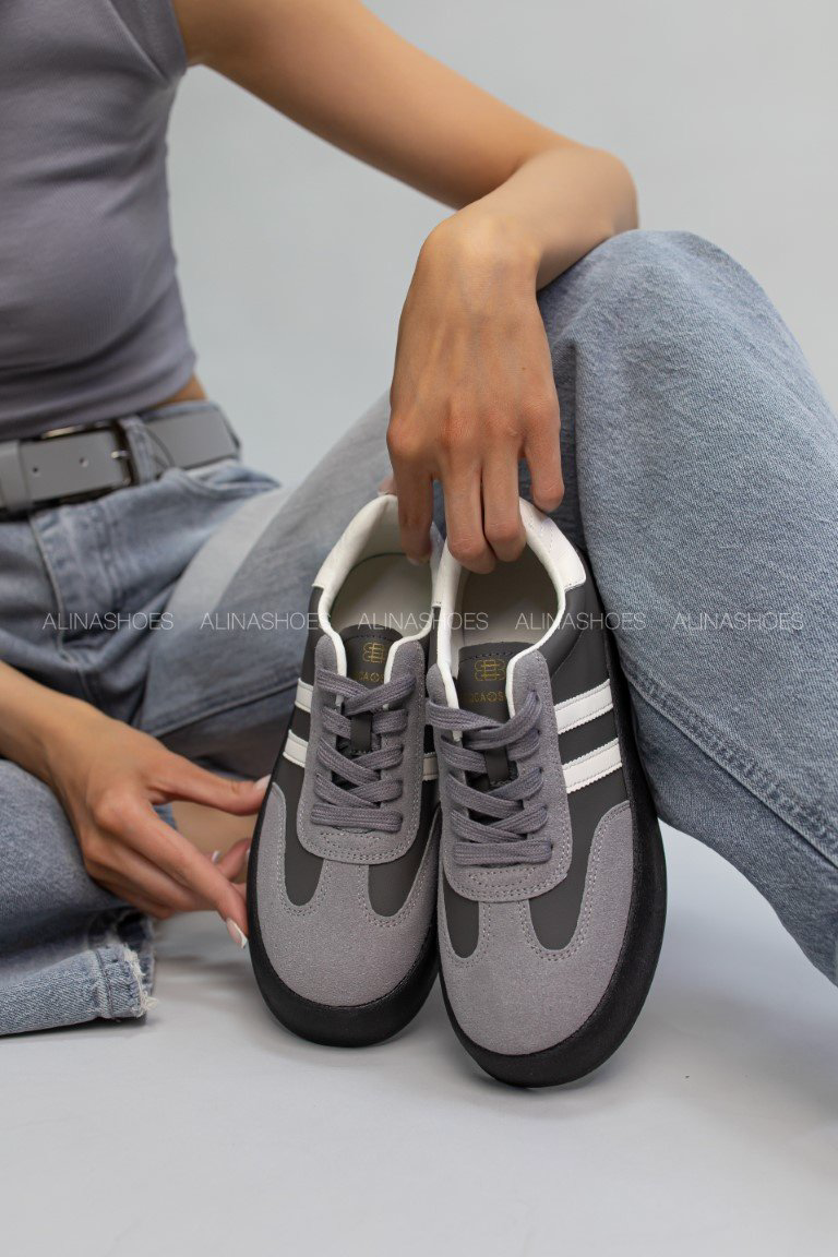 Кроссовки alinashoes серый купить,NaN