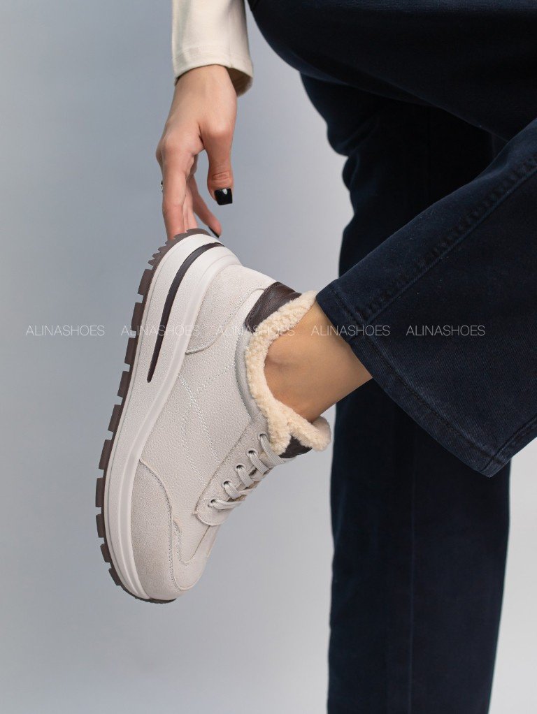 Кроссовки alinashoes бежевый купить,NaN