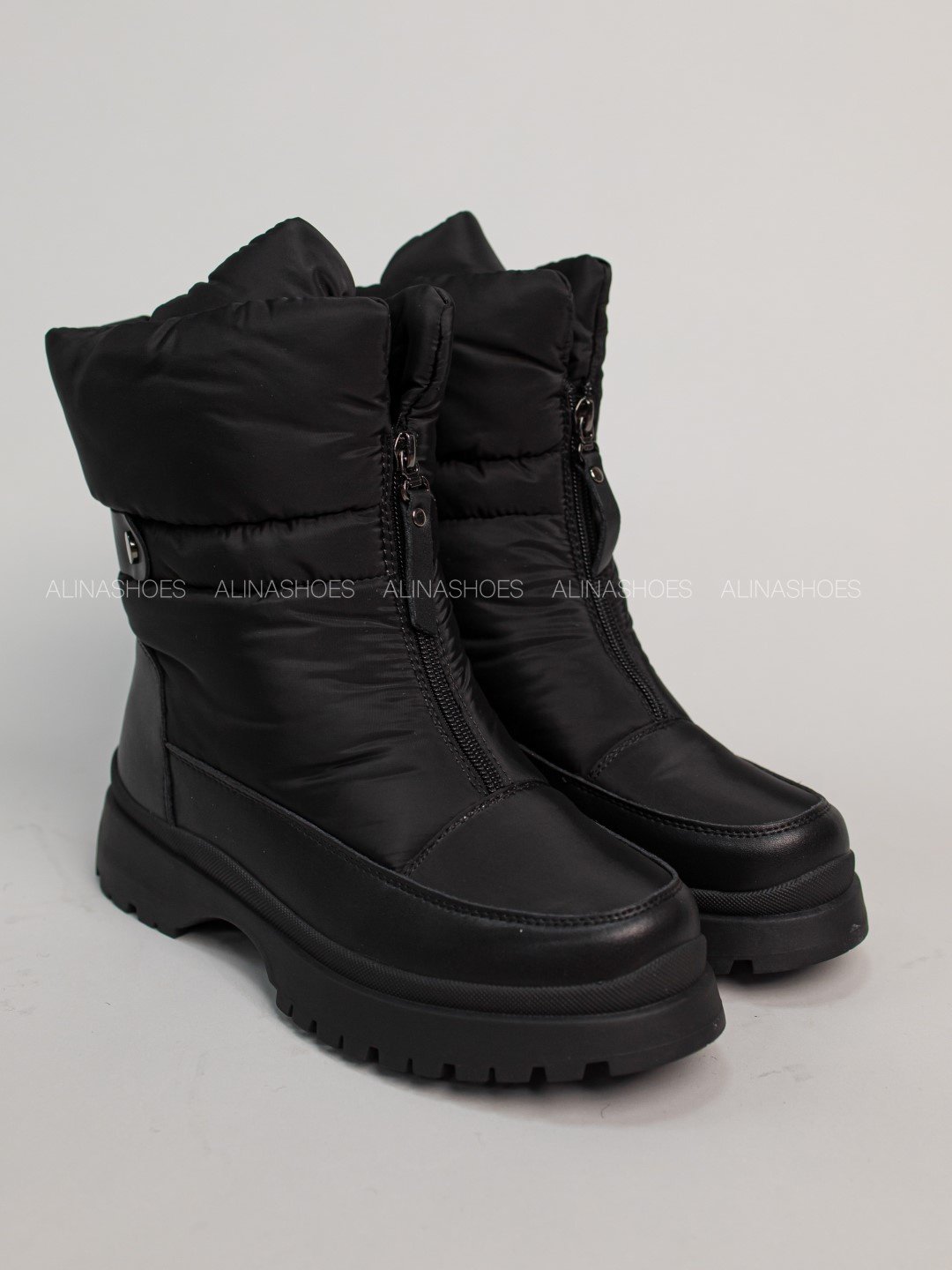 Дутики alinashoes черный купить,NaN