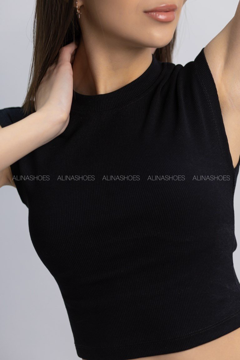 Топ alinashoes черный M купить,NaN